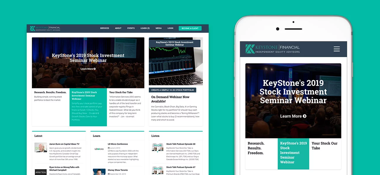 Responsive website design