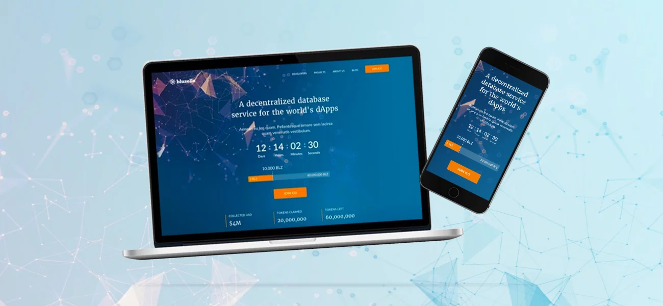 Bluzelle Token Sale ICO Website