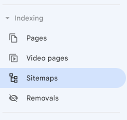 Submitting Sitemaps in Google Search Console.